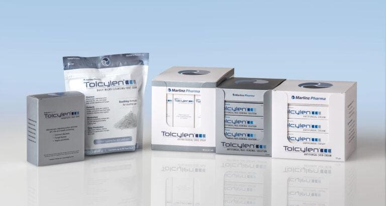 Marlinz Pharma product lineup displayed